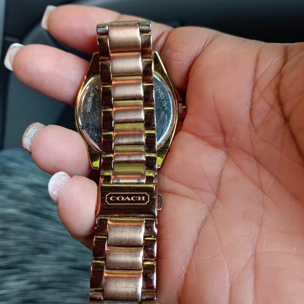 Used Coach Gold Women's Watch
